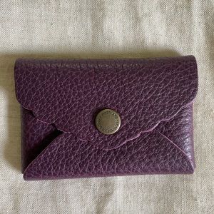 Portland Leather Goods Daisy mini wallet 💜PLUM💜